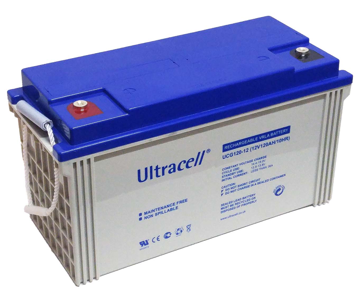 Батарея акумуляторна Ultracell UCG120-12 12V/120Ah